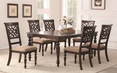 Laconia 7 Pieces Solid Wood Dining Sets (set of 7)