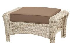 2024 Best of Black and Off-white Rattan Ottomans