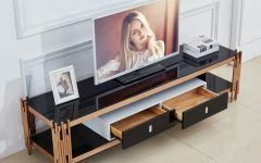 2024 Best of Rose Gold Tv Stands