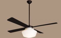 15 Collection of Outdoor Ceiling Fans with Schoolhouse Light