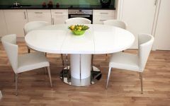 Round Extending Dining Tables Sets