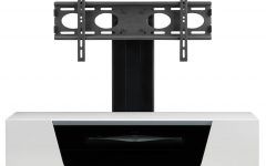 White Cantilever Tv Stands