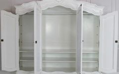 2024 Best of White French Armoire Wardrobes