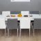 White Extendable Dining Tables and Chairs