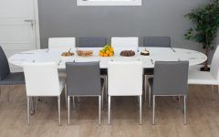  Best 20+ of White Extendable Dining Tables and Chairs