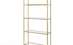 15 Collection of Gold Bookcases