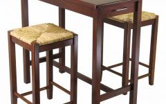 Winsome 3 Piece Counter Height Dining Sets